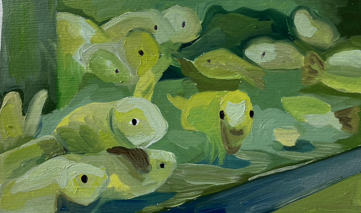 fish painting